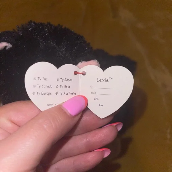Ty Beanie Baby Lexie Cat - Picture 6 of 6